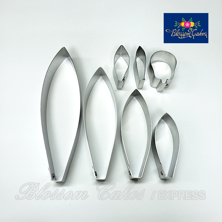 Maikai Mayumi Orchid Petal & Leaf Cutters, Set of 7