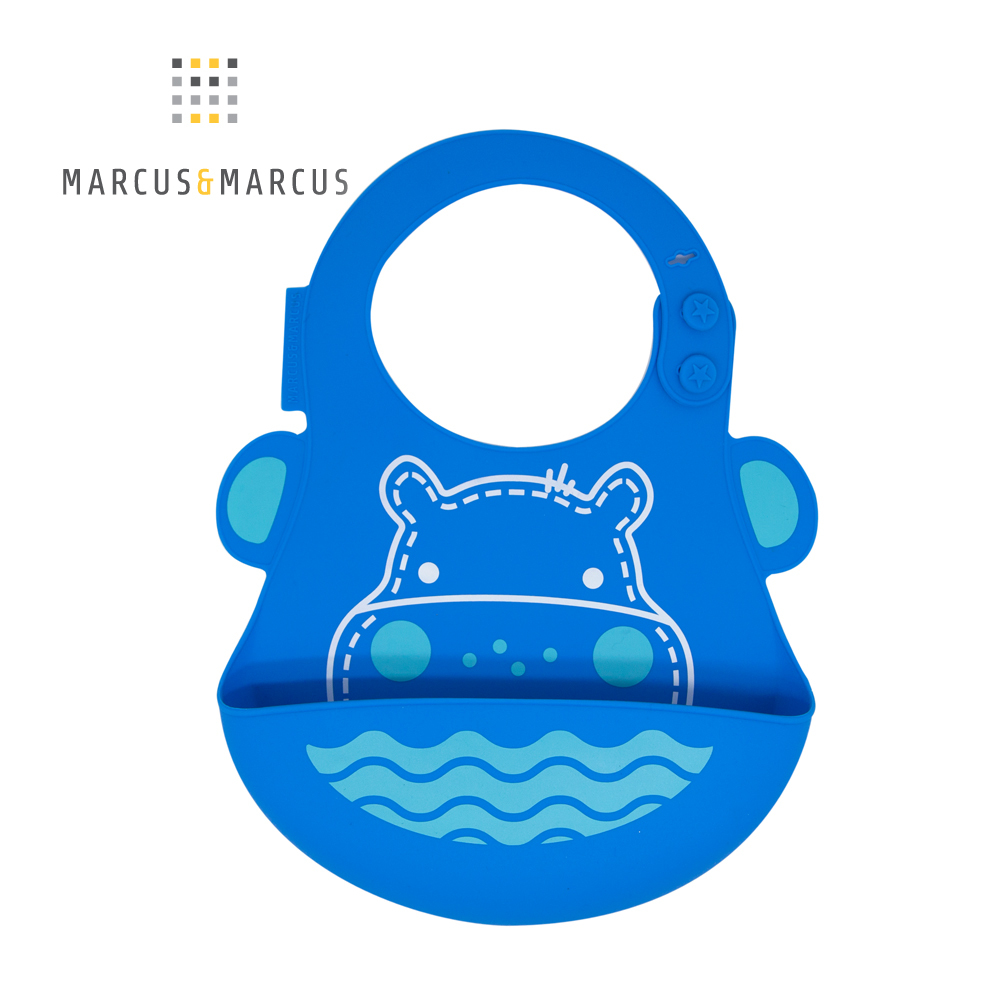 Marcus&Marcus 動物樂園矽膠立體圍兜