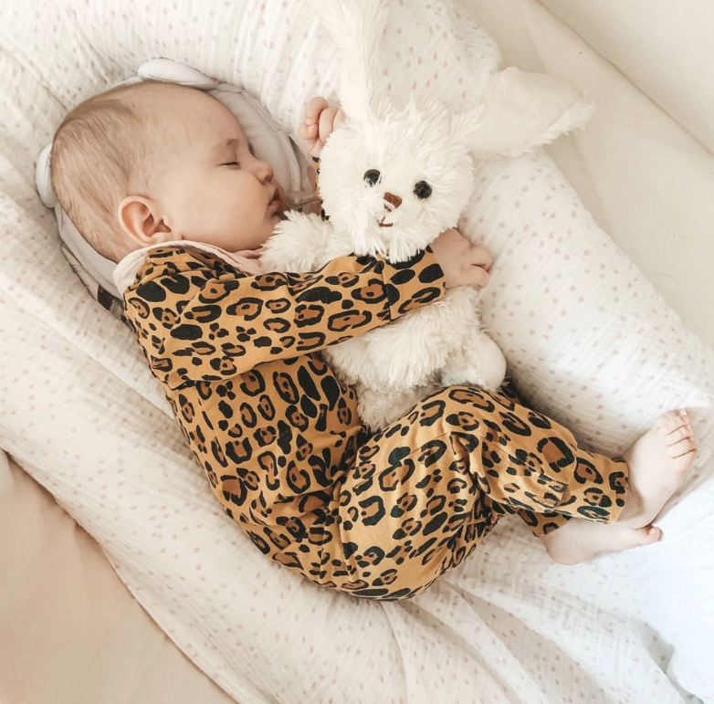 BASIC 豹紋連身衣