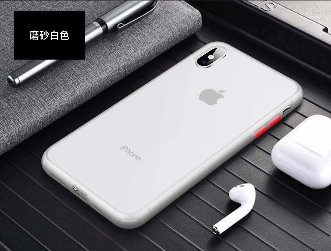 【幻彩羽盾-防護殼】精選7色～ iPhone 11/11pro /11pro max【可更換按鍵 耐髒磨砂】