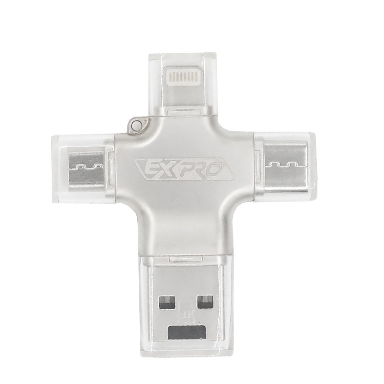 EXPRO 獨家特製 多功能高速傳輸讀卡機 OTG (手機/運動相機)