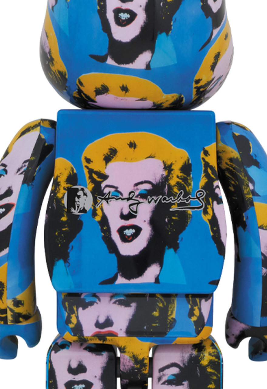 be@rbrick andy warhol's marilyn Size1000%