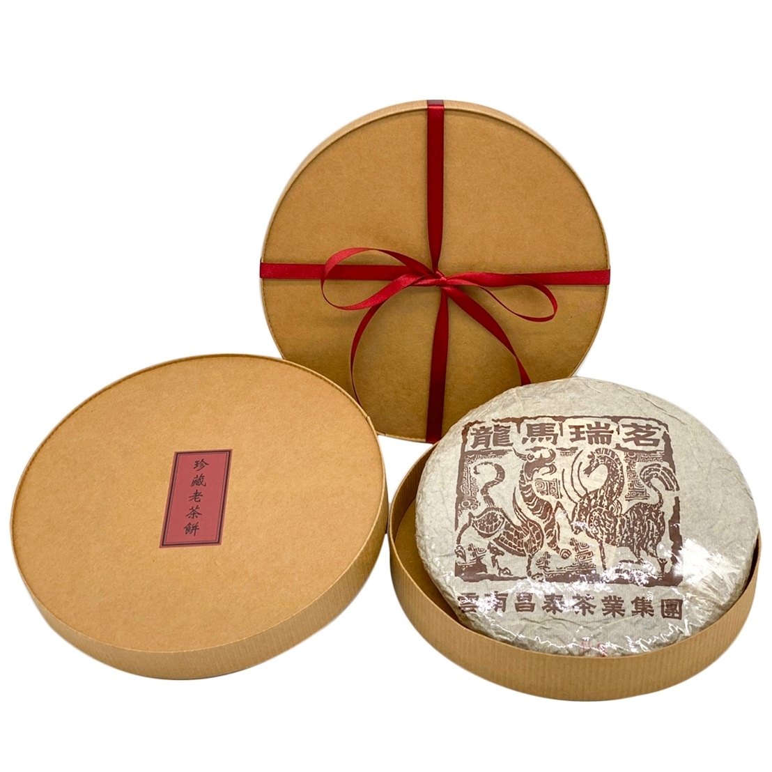 龍馬瑞茗 （茶餅）附紙盒