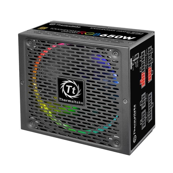 米特3C數位–曜越 Grand RGB 650W 金牌電源供應器/PS-TPG-0650FPCGTW-S