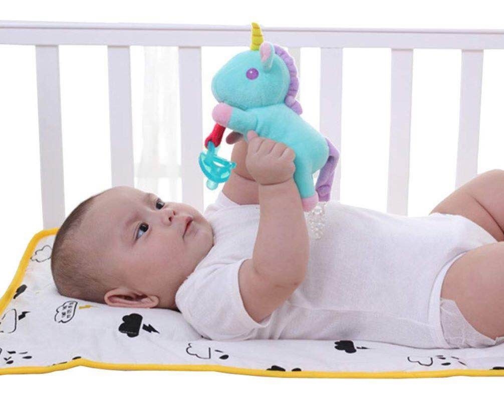 新款夢幻獨角獸奶嘴夾