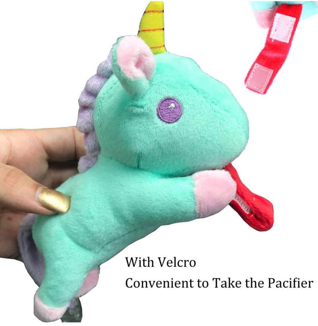 新款夢幻獨角獸奶嘴夾