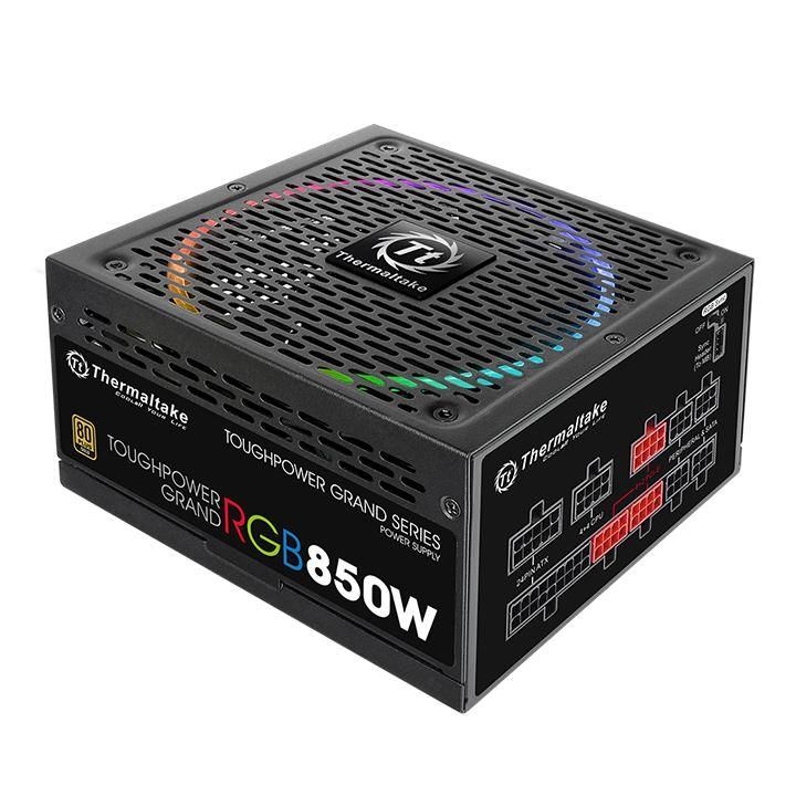 米特3C數位–曜越Grand RGB 850W金牌電源供應器/RGB連動版/PS-TPG-0850FPCGTW-S