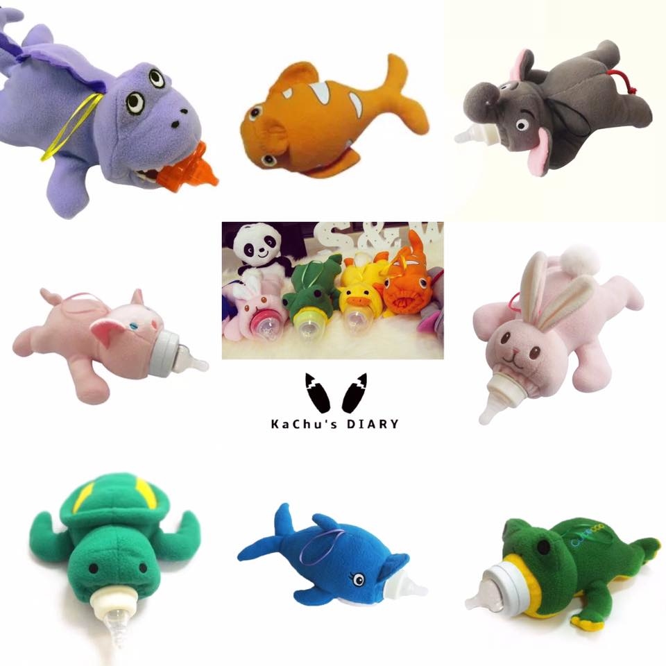 動物奶瓶保溫套