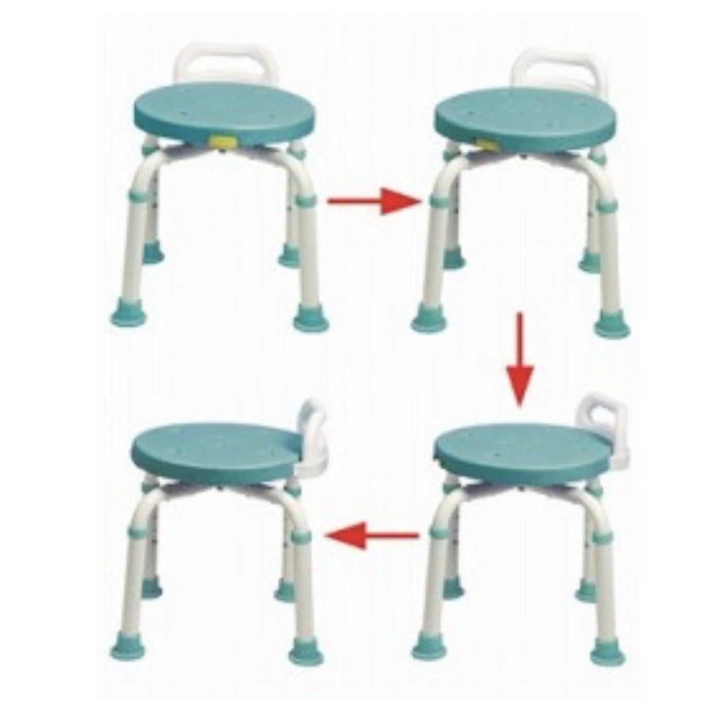 日本【Shima】360°可轉式沐浴椅 (日本製)