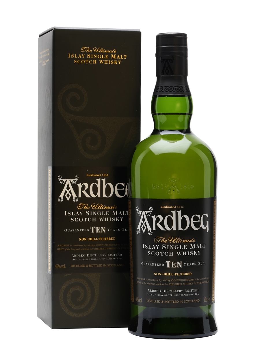 Ardbeg 10 Year Old Single Malt Islay Whisky