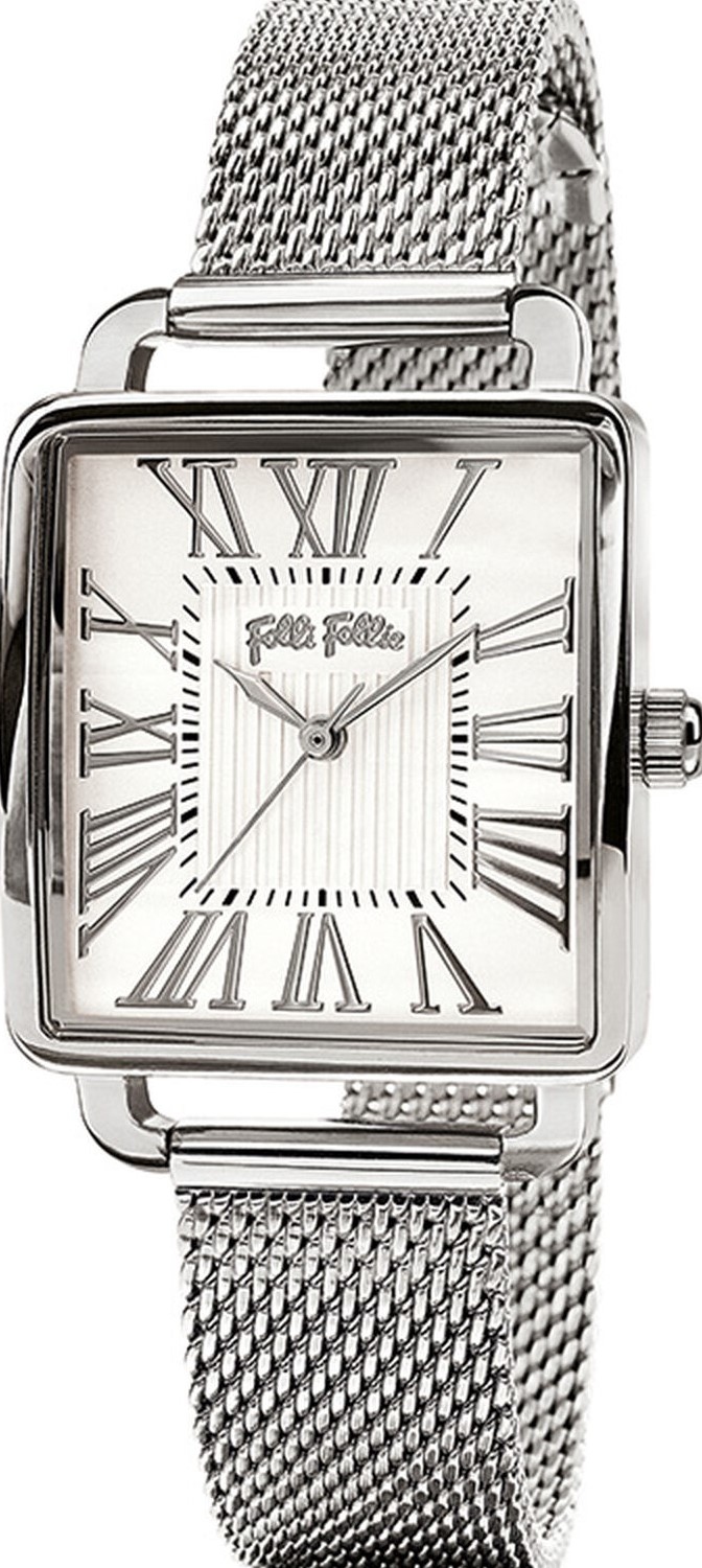 萬年鐘錶 - FOLLI FOLLIE  羅馬字經典腕錶  WF16T012BPS   錶徑26MM