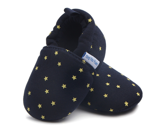 歐美黑色星星學布鞋