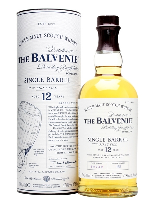 The Balvenie 12 Year First Fill Single Barrel Whisky