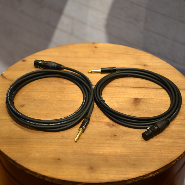 麥克風線 3M / 5M 鍍金 台灣手工製 卡農頭 Canon XLR 6.3 單聲道 NYSS-MIC-MT