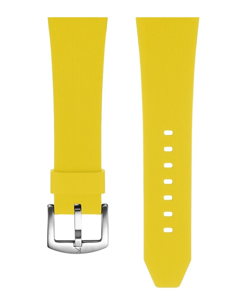 Kredo| Klein Dedon 矽膠錶帶 黃 DEDON 錶款專用