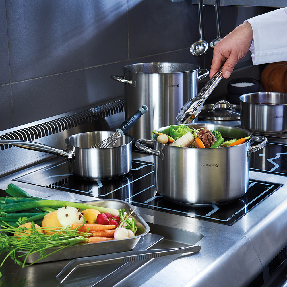 Prim'appety營業系列 l 雙耳不鏽鋼湯鍋