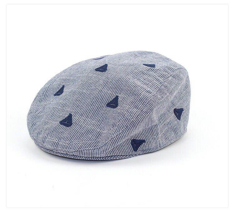 帥氣帆船條文貝雷帽