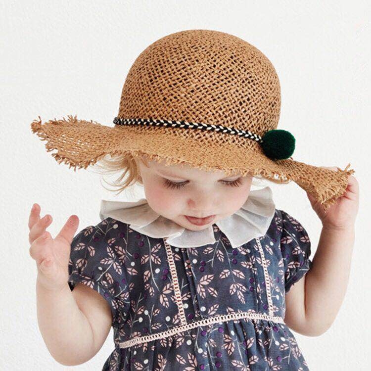 korea2020夏季寶寶草帽