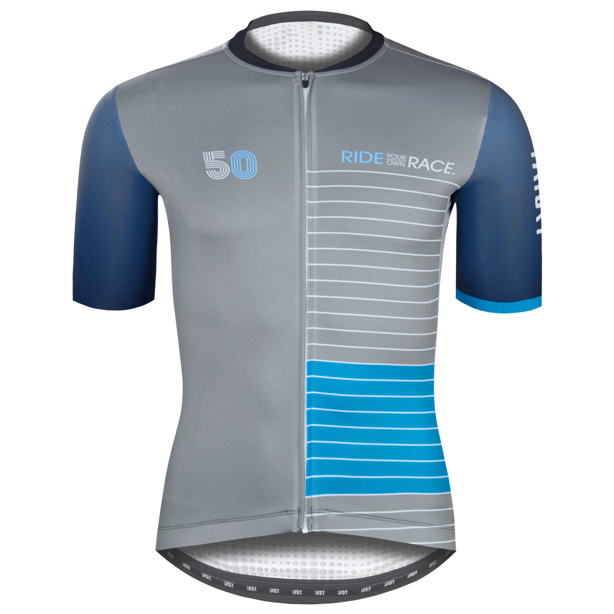 男款空力短車衣 50 灰