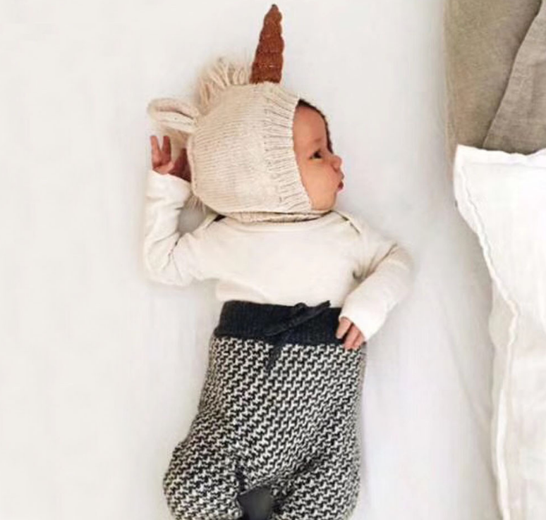 ANIMAL HAT-RAINBOW UNICORN