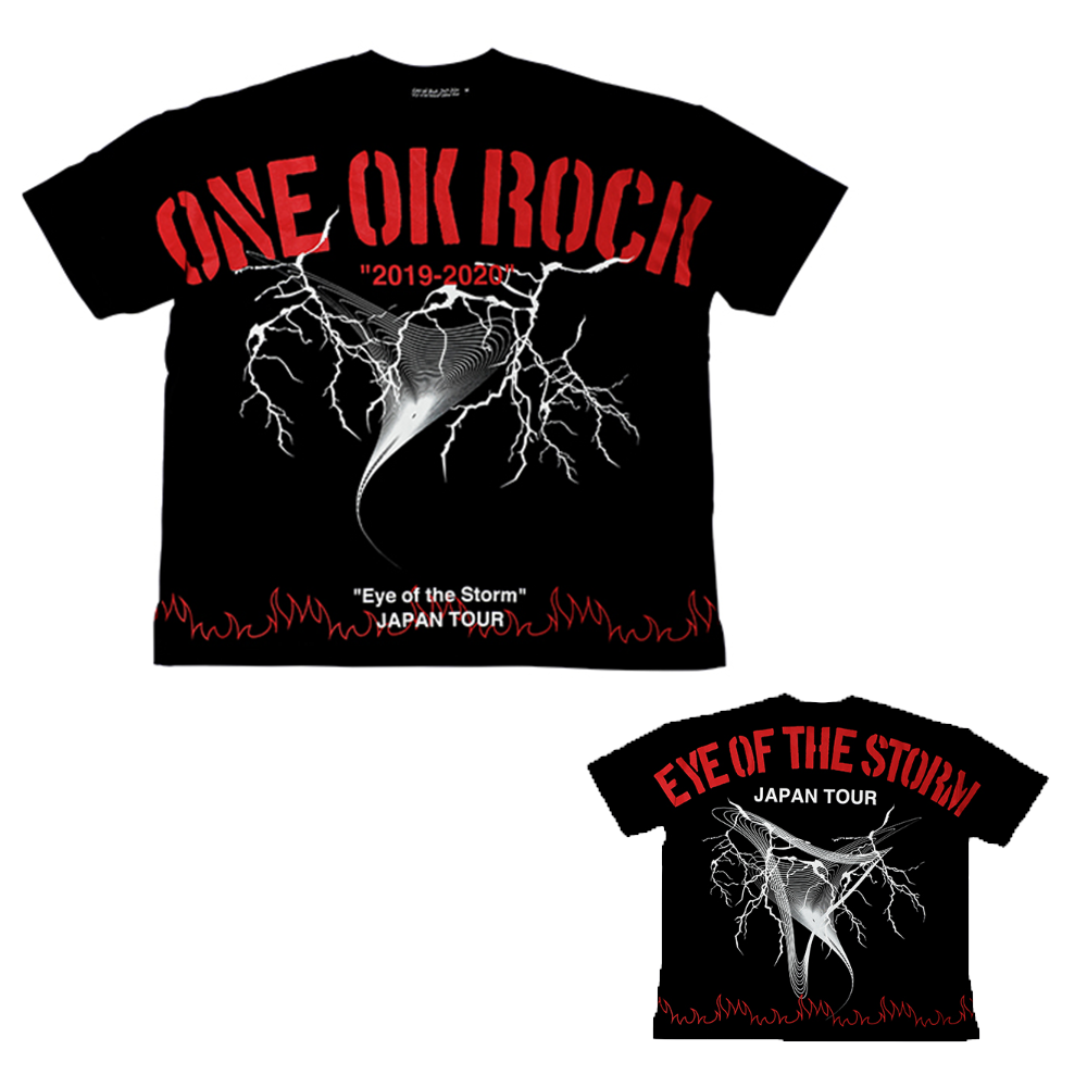 One Ok Rock 日本樂團eye Of The Storm Japan Tour 巡迴款服飾周邊商品