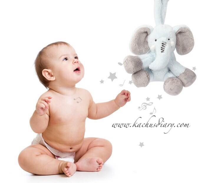 丹麥SOFT LIFE小象音樂鈴