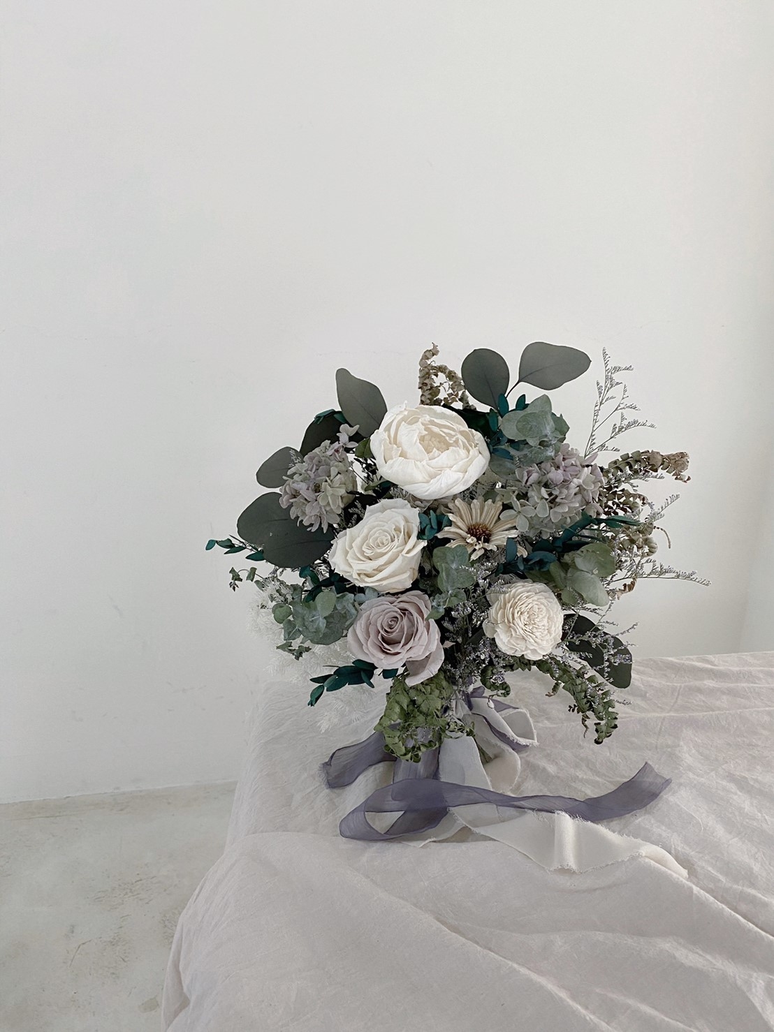 新娘永生捧花-清新