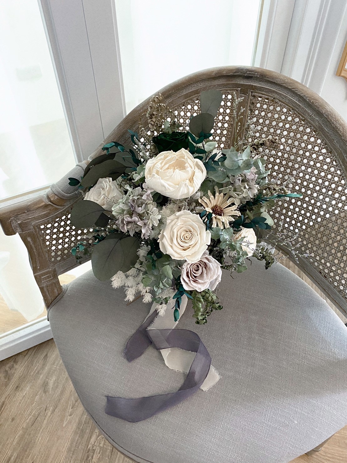 新娘永生捧花-清新