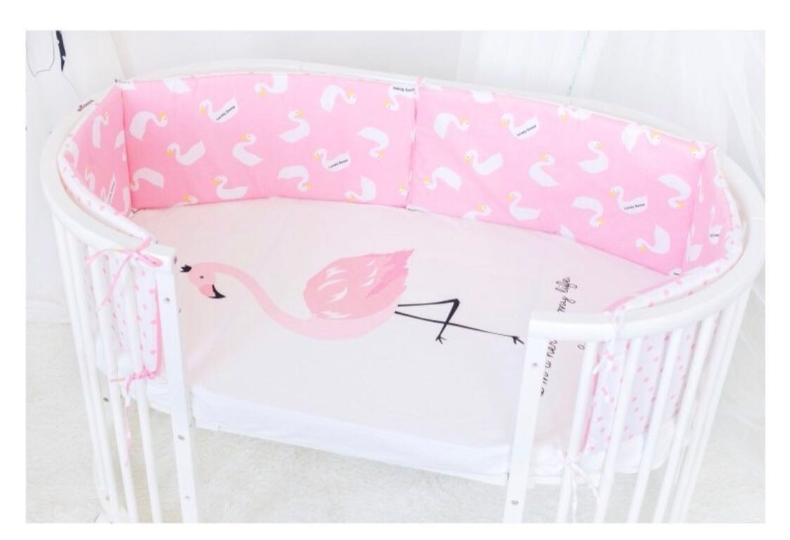 嬰兒床純棉印花床包