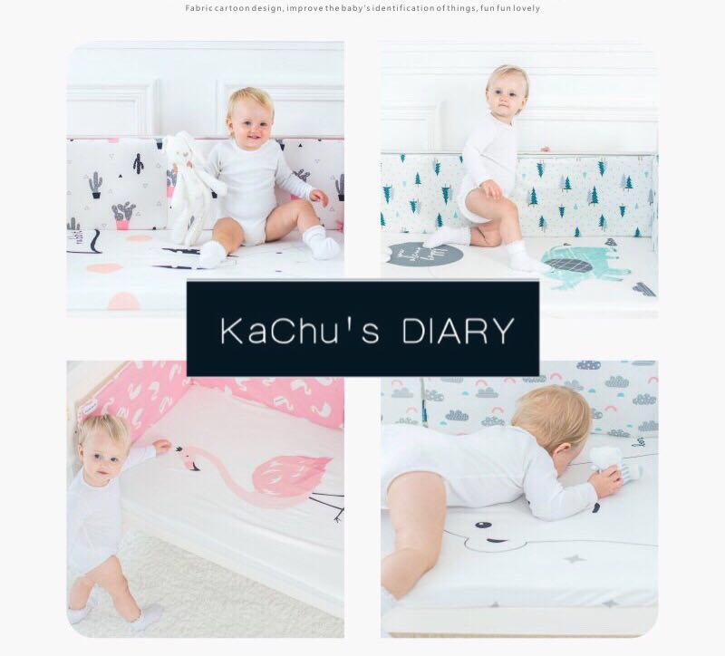 嬰兒床純棉印花床包