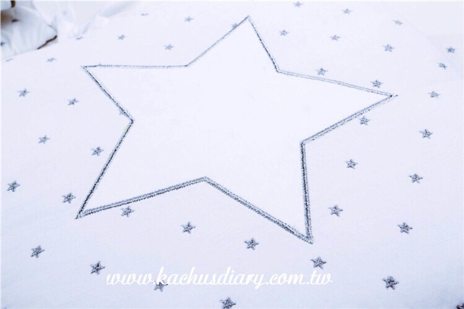 美國Buddy星星純棉床圍