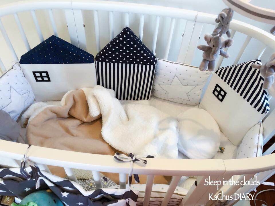 美國Buddy星星純棉床圍