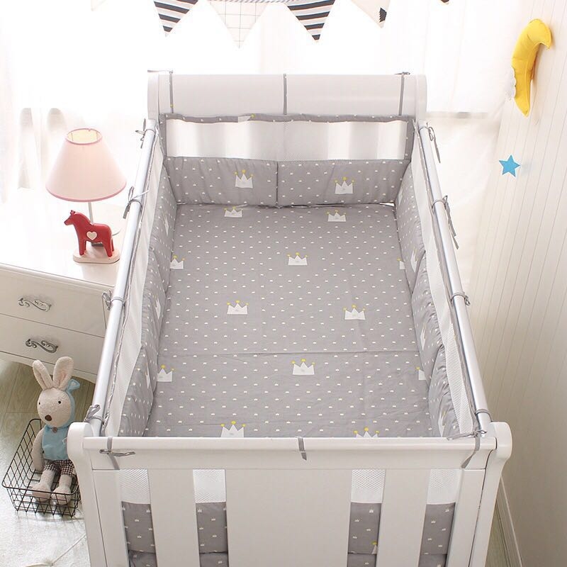 Siz Baby Bumper 灰色皇冠