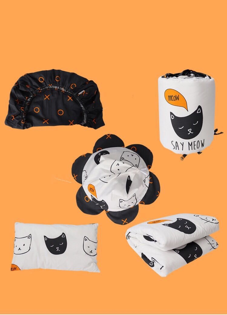 Round Black Cat Bumper