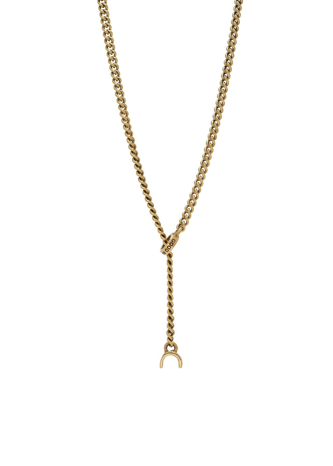 22K Gold Curb Chain I Necklace