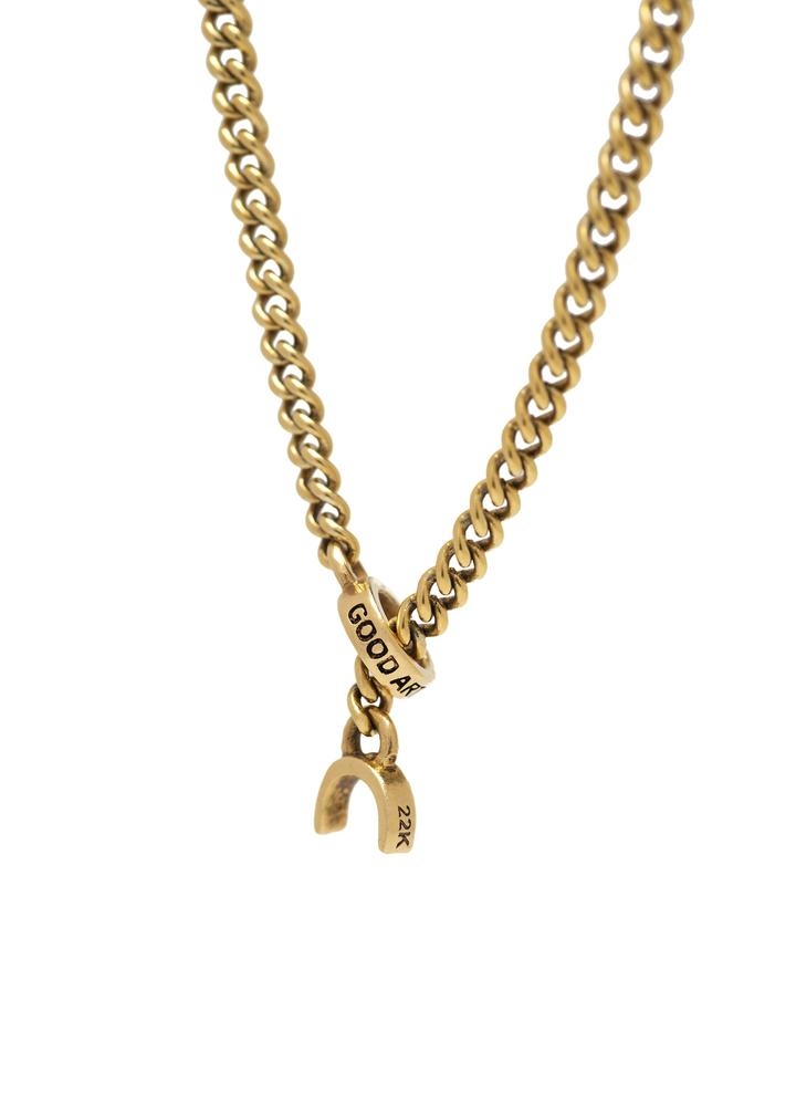 22K Gold Curb Chain I Necklace