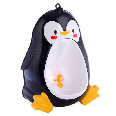 Baby Urinal Black Penguin