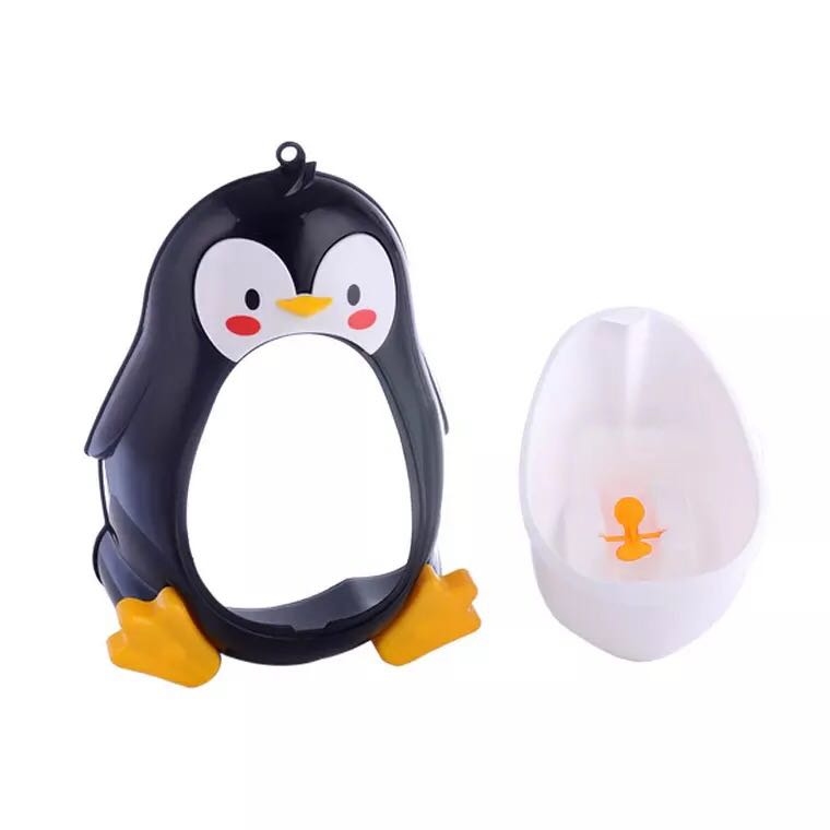 Baby Urinal Black Penguin