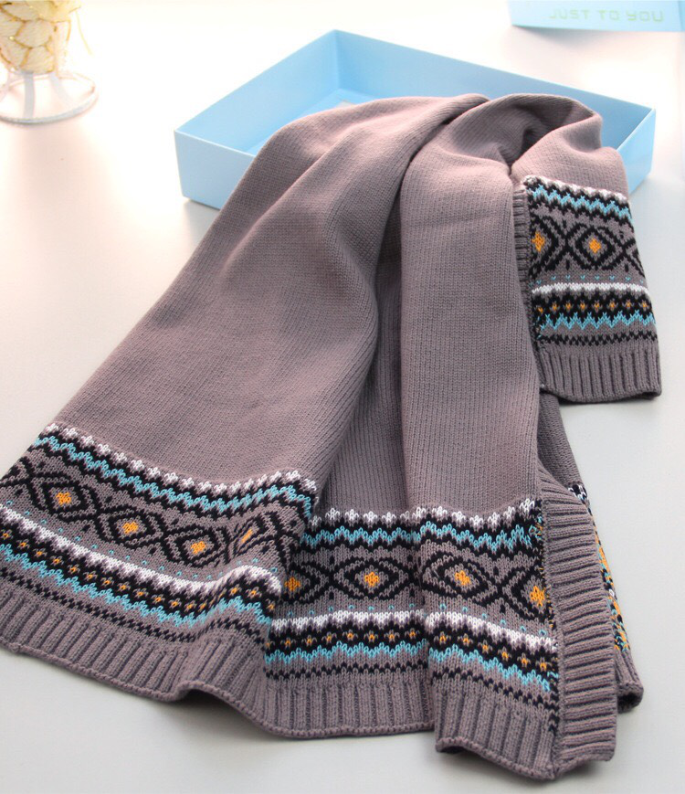 歐美民族風抱毯