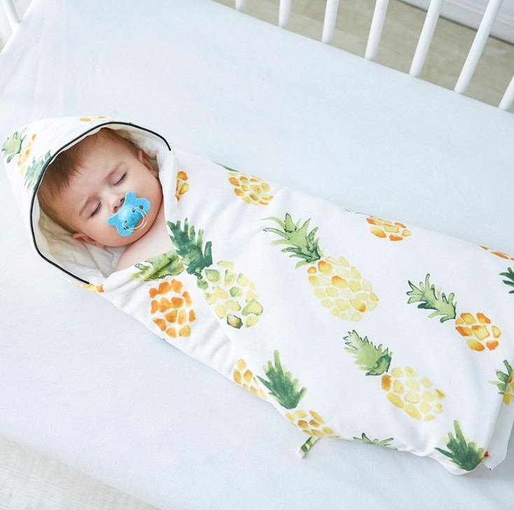 歐美圖樣睡袋抱毯