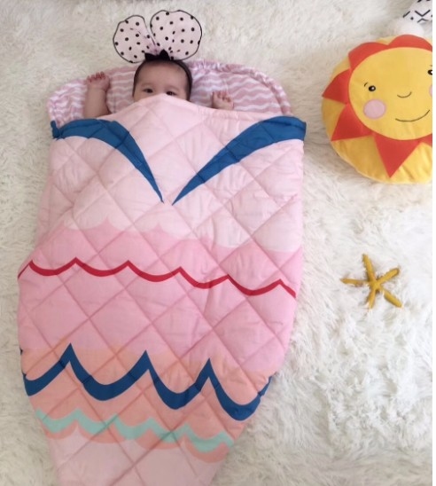 Mermaid小美人魚造型睡袋