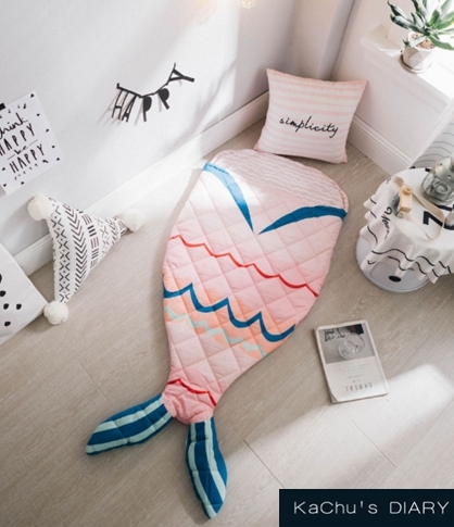 Mermaid小美人魚造型睡袋