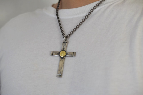 LUCK系列 18k點金雷鳥十字架