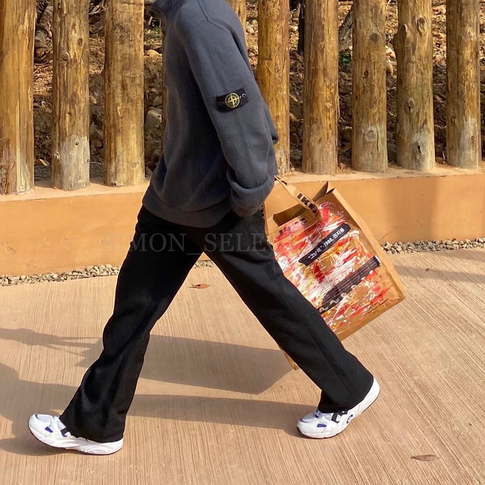 SIMON MADE BC-008 定番 立體剪裁 西裝 闊腿褲