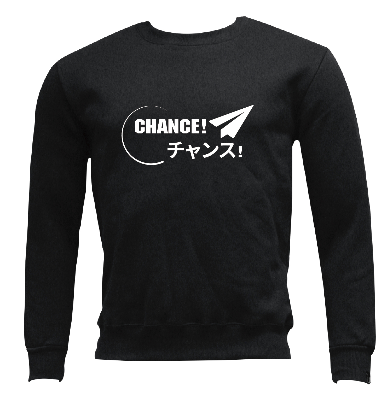 CHANCE - 無口袋大學T (共2色)