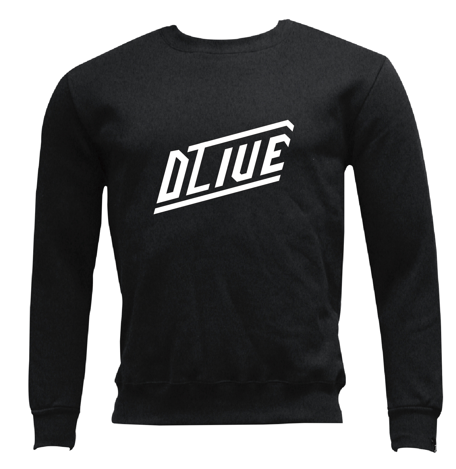 DLIVE LOGO(4)-無口袋大學T (共二色)