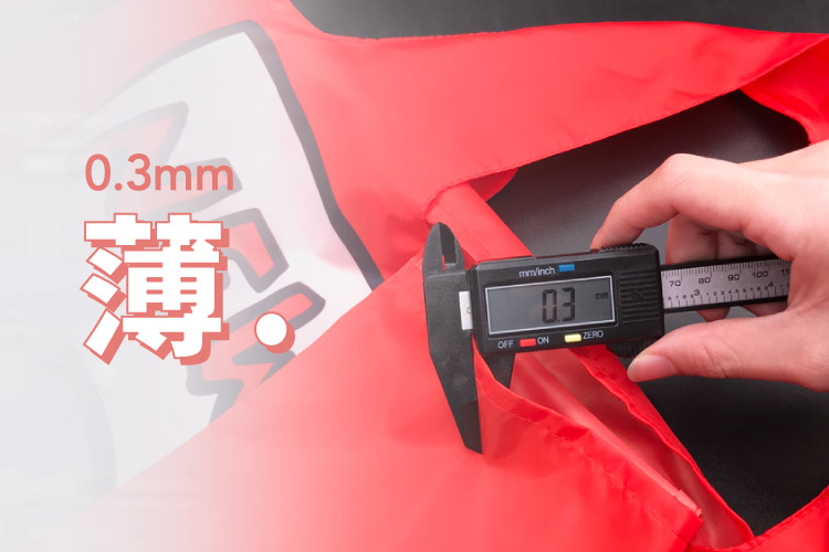 LOQI 春捲包購物袋厚度