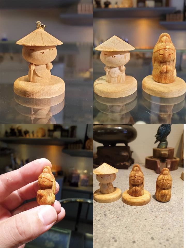 [預購] 秘魯聖木佛菩薩 (觀音及地藏)