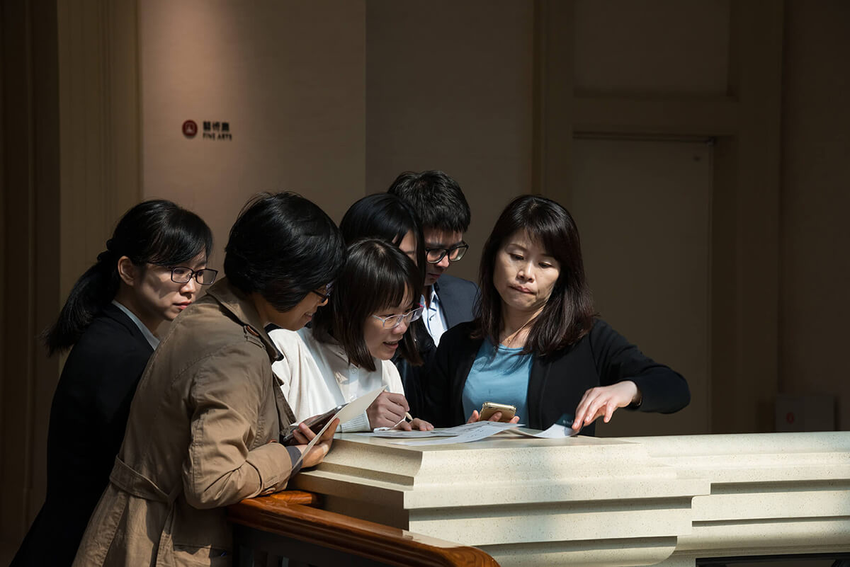 奇美博物館 實境解謎遊戲 遊玩照片