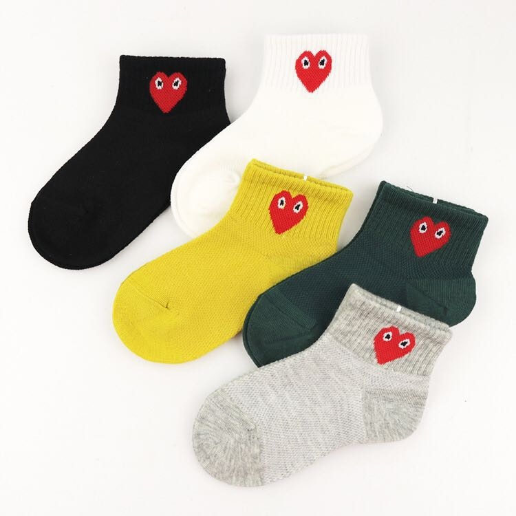 Single Heart Sock